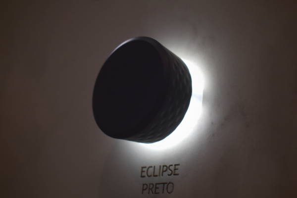 Puxador Eclipse Preto C/ Luz de Led (36mm) - Imagem 2